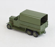 Pre war Dinky Toys 151b - Military six wheeled wagon - Very near mint