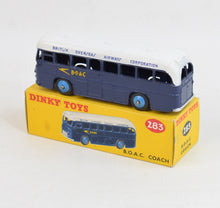 Dinky toys 283 B.O.A.C Coach Virtually Mint/Nice box