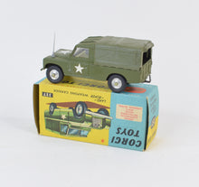 Corgi Toys 357 Land-Rover Weapons carrier Virtually Mint/Boxed