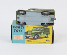 Corgi Toys 357 Land-Rover Weapons carrier Virtually Mint/Boxed
