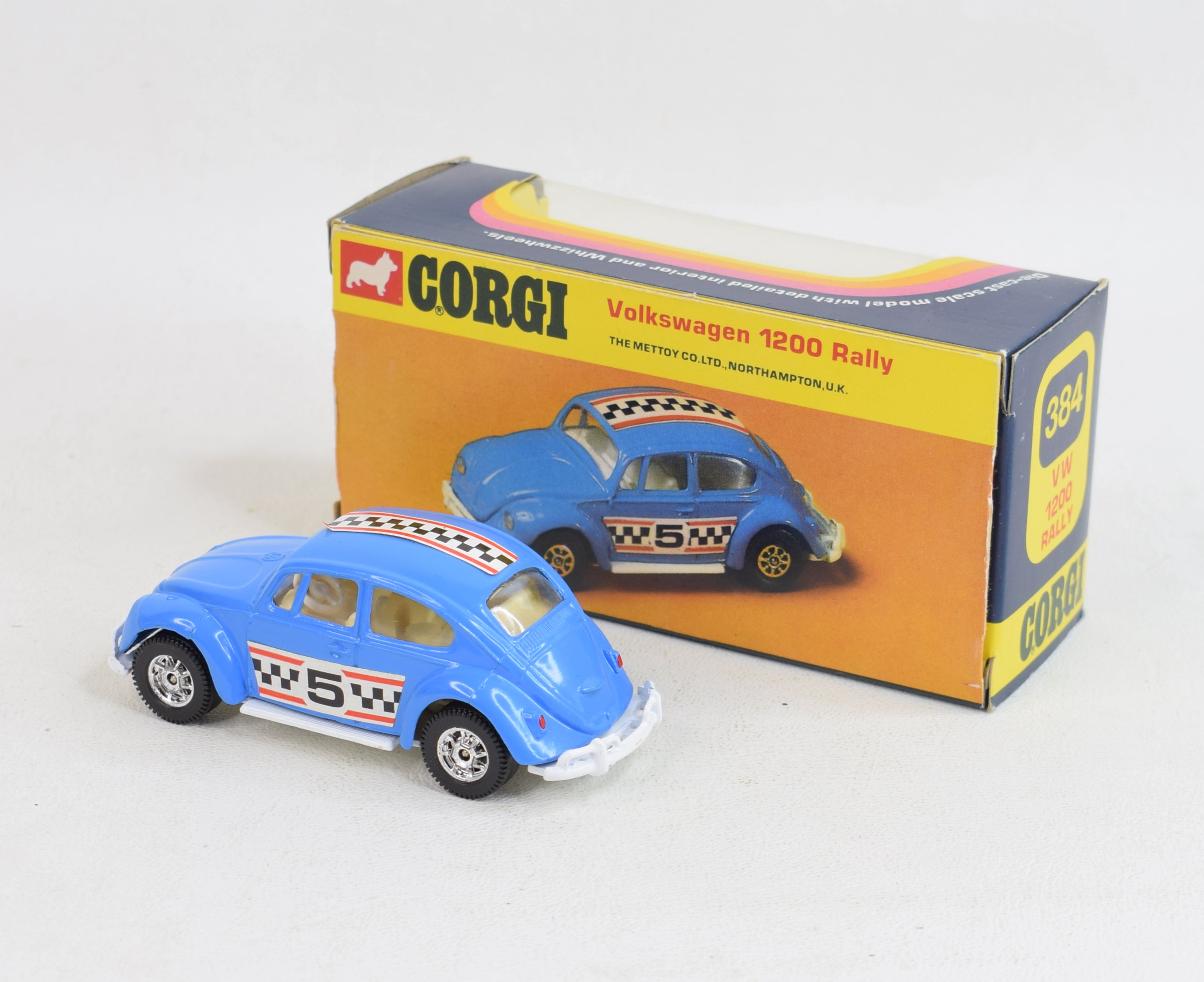Corgi toys 384 VW 1200 '40th Anniversary' Virtually Mint/Nice box