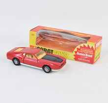 Corgi toys 391 James Bond Ford Mustang (Treaded wall open slot hubs) Virtually Mint/Nice box