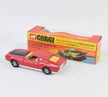 Corgi toys 391 James Bond Ford Mustang (Treaded wall open slot hubs) Virtually Mint/Nice box