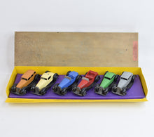 Prewar Dinky Toys 36  motor cars gift set