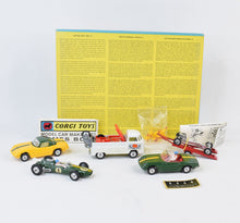 Corgi toys Gift set 37 Lotus Racing Team Virtually Mint/Nice box