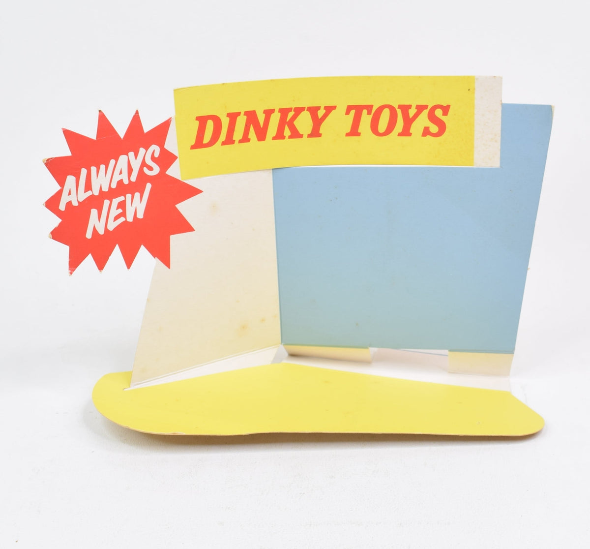 Dinky Toys 'Always New' Card Display for Individual Model