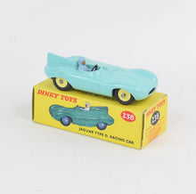 Dinky Toys 238 D type Jaguar Virtually Mint/Nice box