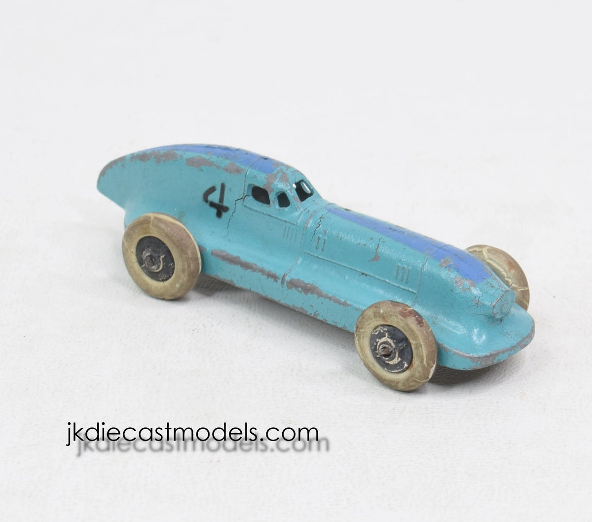 Pre war Dinky toy 23b Hotchkiss Racing car 'River Rhine Collection'