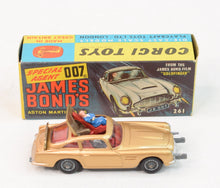 Corgi Toys 261 James Bond DB5 Virtually Mint/Boxed (With indicator casting)