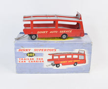 Dinky toys 985 Car Carrier Trailer Very Near Mint/Boxed