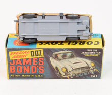 Corgi Toys 261 James Bond DB5 Virtually Mint/Boxed (With indicator casting)