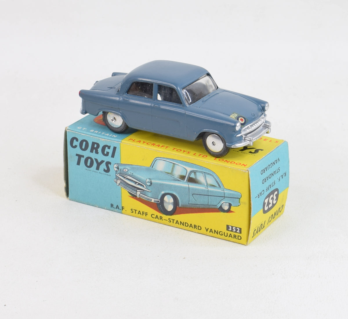 Corgi toy 352 R.A.F Staff car Virtually Mint/Nice box