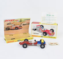 Dinky toys 225 Lotus F1 car Virtually Mint/Nice box