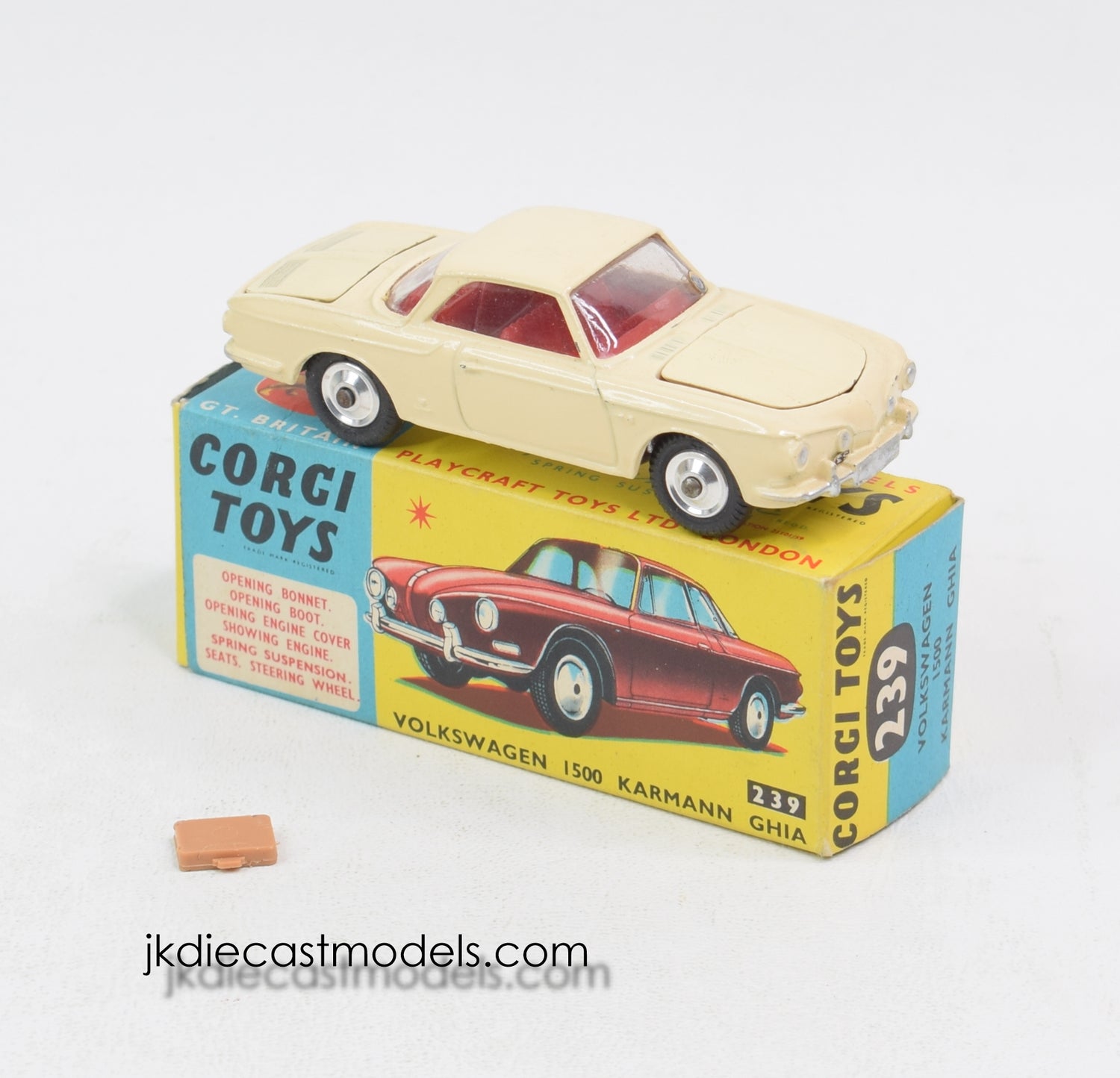 Corgi toys 239 Karmann Ghia Virtually Mint/Boxed