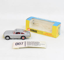 Corgi Toys 270 James Bond DB5 Mint/Nice box (without 270 to box face)
