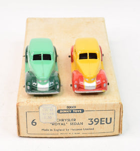 Dinky 39eu Chrysler Royal Sedan trade box Very Near Mint/Boxed (U.S Export) 'Sileby' Collection