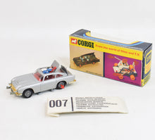 Corgi Toys 270 James Bond DB5 Virtually Mint/Boxed