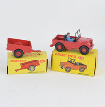 Dinky toy 340 & 341 Land-Rover with Trailer Virtually Mint/Boxed