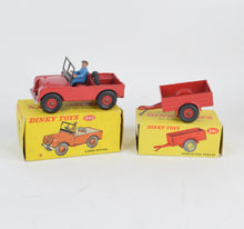 Dinky toy 340 & 341 Land-Rover with Trailer Virtually Mint/Boxed