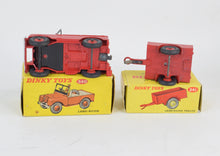 Dinky toy 340 & 341 Land-Rover with Trailer Virtually Mint/Boxed