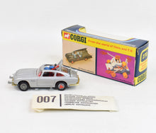 Corgi Toys 270 James Bond DB5 Virtually Mint/Nice box