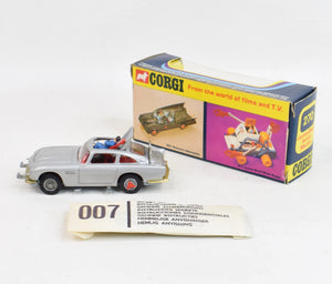 Corgi Toys 270 James Bond DB5 Virtually Mint/Nice box