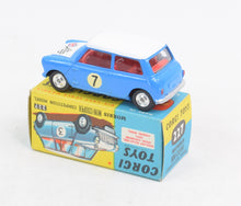 Corgi toys 227 Mini-Cooper Competition Virtually Mint/Nice box