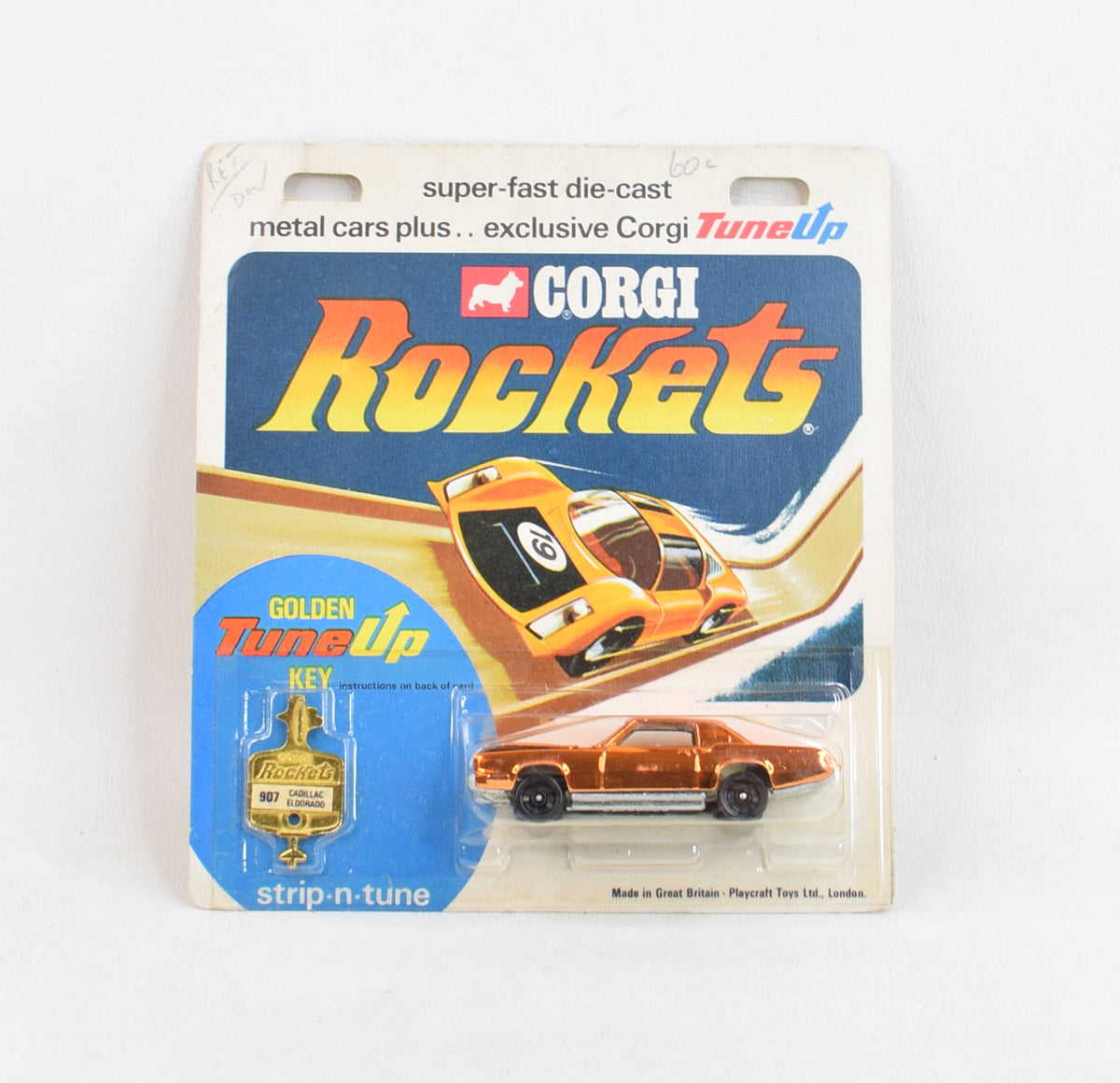 Corgi Rockets 907 Cadillac Eldorado M.O.C