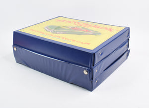 1968 Fred Bronner - De Luxe Matchbox collectors case Mint 'Blue & Yellow Collection'