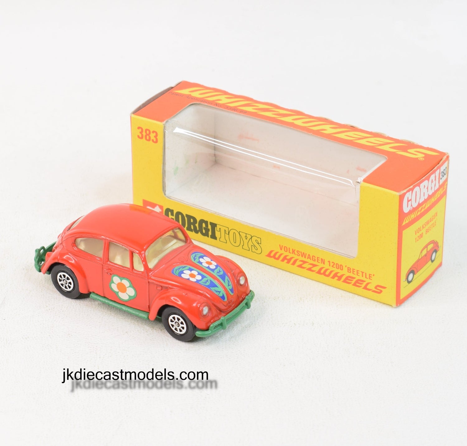 Corgi toys 383 VW 1200 Beetle Virtually Mint/Nice box