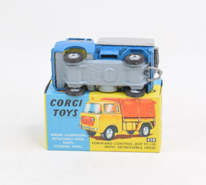 Corgi toys 470 Forward Control FC-150 with hood Virtually Mint/Boxed 'Blue & Yellow' Collection