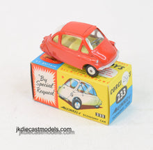 Corgi toys 233 Heinkel Virtually Mint/Lovely box