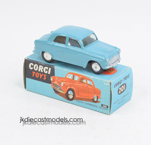 Corgi Toys 201 Austin Cambridge Virtually Mint/Boxed (Blue) 'Carlton Collection'