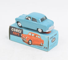 Corgi Toys 201 Austin Cambridge Virtually Mint/Boxed (Blue) 'Carlton Collection'