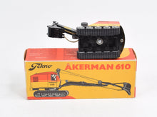 Tekno 860 Akerman Excavator with rubber tracks Virtually Mint/Boxed 'Carlton Collection'