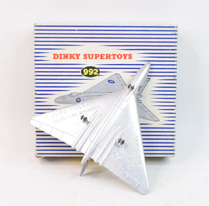 Dinky Toys 992/749 Avro Vulcan Delta Wing Bomber Virtually Mint/Boxed 'Sileby' Collection