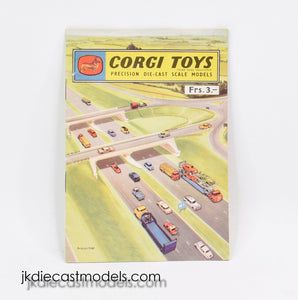 Belgium issue of Corgi toys 9/1960 Catalogue 'Dryden Collection'