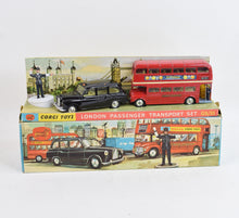 Corgi toys Gift set 35 London Transport set Virtually Mint/Nice box