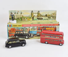 Corgi toys Gift set 35 London Transport set Virtually Mint/Nice box