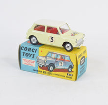 Corgi toys 227 Mini-Cooper Competition Virtually Mint/Nice box