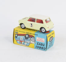 Corgi toys 227 Mini-Cooper Competition Virtually Mint/Nice box
