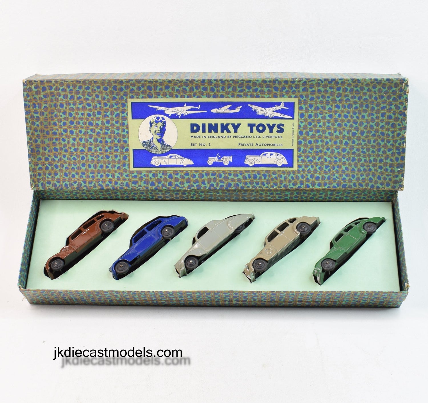 Dinky toys No.2 Private Automobiles Very Near Mint/Boxed 'Sileby' Collection