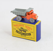 Matchbox Lesney 6 Quarry truck Virtually Mint/Nice box