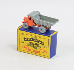 Matchbox Lesney 6 Quarry truck Virtually Mint/Nice box
