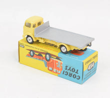 Corgi toys 454 Commer Platform Lorry (Shaped hubs) Virtually Mint/Nice box 'Lansdown Collection'