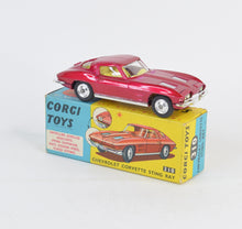 Corgi Toys 310 Chevrolet Corvette Virtually Mint/Nice box
