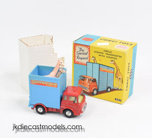 Corgi toys 503 Chipperfields Giraffe Transporter Virtually Mint/Nice box ''The Winchester Collection''