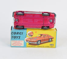Corgi Toys 310 Chevrolet Corvette Virtually Mint/Nice box