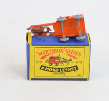 Matchbox Lesney 7 Horse drawn milk float Virtually Mint/Nice box
