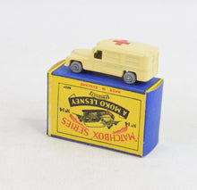 Matchbox Lesney 14 Ambulance Virtually Mint/Nice box